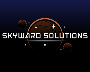 Planet Galaxy Observatory logo design