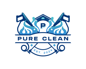 Pressure Washer Maintenance logo design