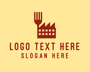Lunch - Food Manufacturing Factory logo design