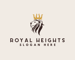 Highness - Royal Lion Crown logo design