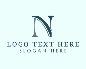 Venture Capital - Generic Firm Letter N logo design