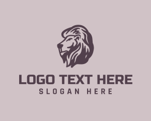 Simba - Wild Lion Animal logo design