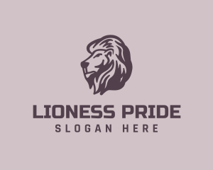 Wild Lion Animal logo design