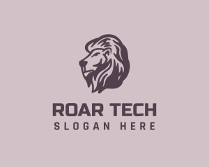 Wild Lion Animal logo design