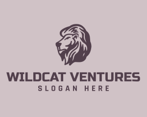 Wild Lion Animal logo design