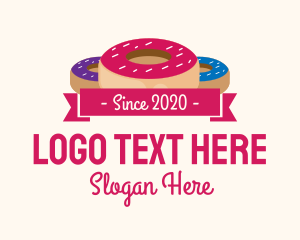 Yummy - Sweet Doughnut Pastry logo design