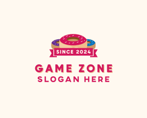 Sweet Doughnut Pastry Logo