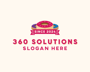 Sweet Doughnut Pastry logo design