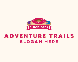 Sweet Doughnut Pastry logo design