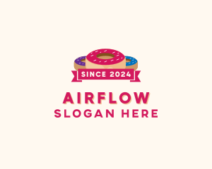 Sweet Doughnut Pastry logo design