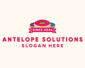 Sweet Doughnut Pastry logo design