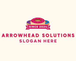 Sweet Doughnut Pastry logo design