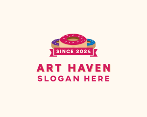 Sweet Doughnut Pastry logo design