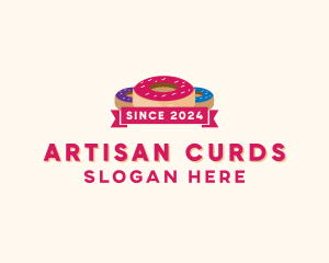 Sweet Doughnut Pastry logo design