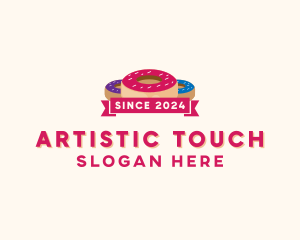 Sweet Doughnut Pastry logo design