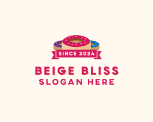 Sweet Doughnut Pastry logo design