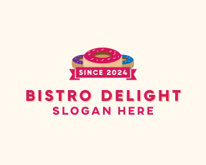 Sweet Doughnut Pastry logo design