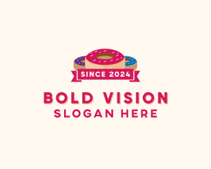 Sweet Doughnut Pastry logo design