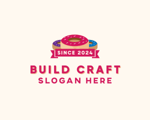 Sweet Doughnut Pastry logo design