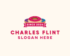 Sweet Doughnut Pastry logo design