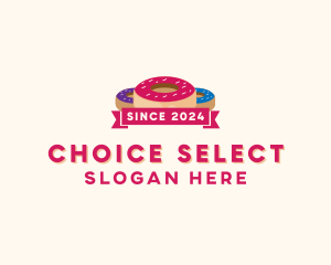 Sweet Doughnut Pastry logo design