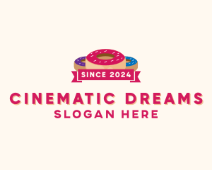 Sweet Doughnut Pastry logo design