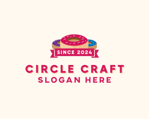 Sweet Doughnut Pastry logo design