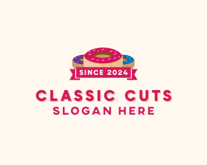 Sweet Doughnut Pastry logo design