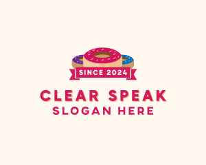 Sweet Doughnut Pastry logo design