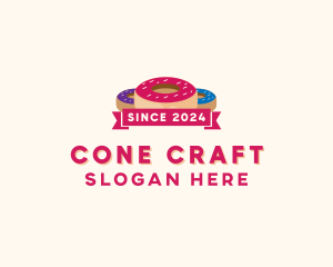 Sweet Doughnut Pastry logo design