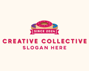 Sweet Doughnut Pastry logo design