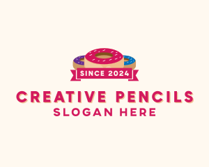 Sweet Doughnut Pastry logo design