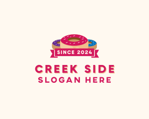 Sweet Doughnut Pastry logo design