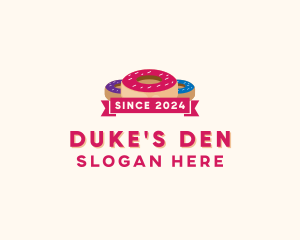 Sweet Doughnut Pastry logo design