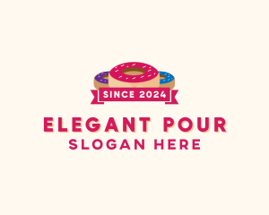 Sweet Doughnut Pastry logo design