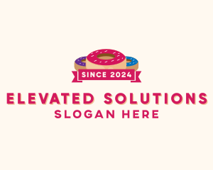 Sweet Doughnut Pastry logo design