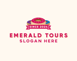 Sweet Doughnut Pastry logo design