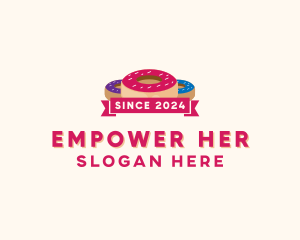 Sweet Doughnut Pastry logo design