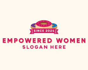 Sweet Doughnut Pastry logo design