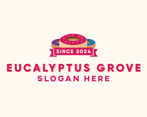 Sweet Doughnut Pastry logo design