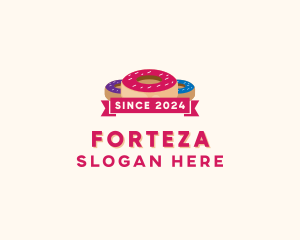 Sweet Doughnut Pastry logo design