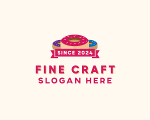 Sweet Doughnut Pastry logo design