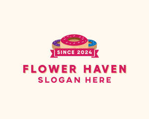 Sweet Doughnut Pastry logo design