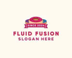 Sweet Doughnut Pastry logo design