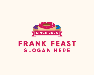 Sweet Doughnut Pastry logo design