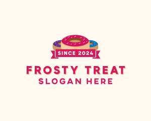 Sweet Doughnut Pastry logo design