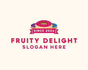 Sweet Doughnut Pastry logo design