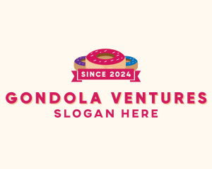 Sweet Doughnut Pastry logo design