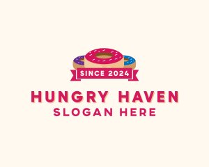 Sweet Doughnut Pastry logo design