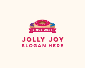 Sweet Doughnut Pastry logo design